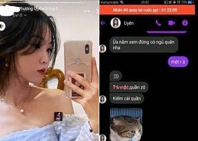 Vídeo de cruzamento de Phuong Uyen com um homem desconhecido
