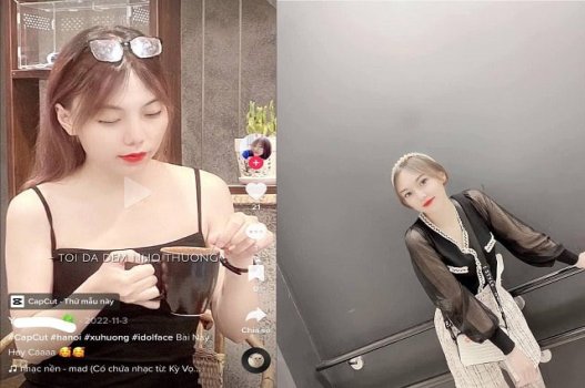 Sra. Duong Thao nhi seios cheios de buceta rosa