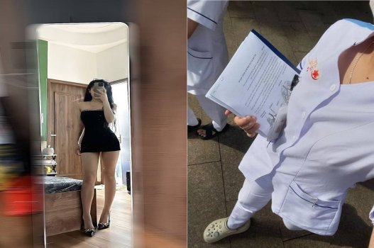 A irmã floresce sua bunda no clipe