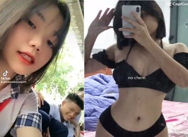 Estudante Nguyen Vy Grau 11 tem um físico sexy