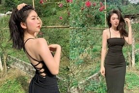 Vuong Kim Ngan é sexy com corpo sexy